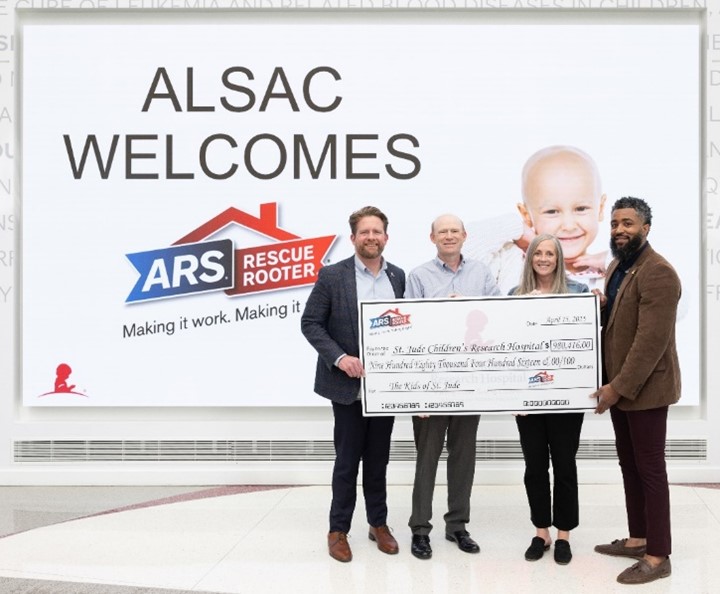 ARS CARES contribution to St. Jude Children's Research Hospital